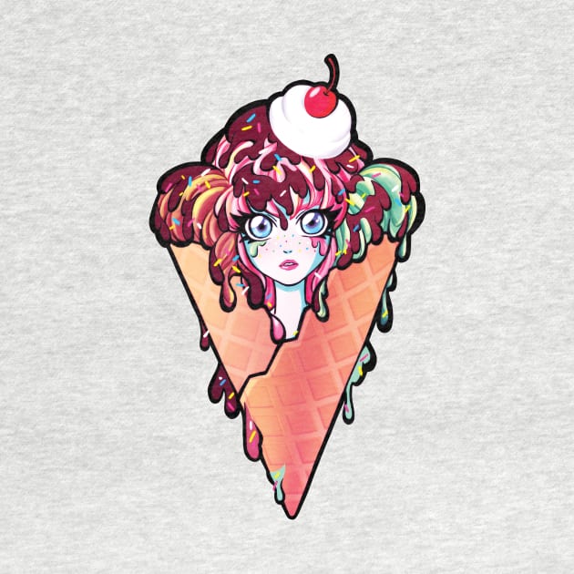 Ice Cream Girl by elorahhh